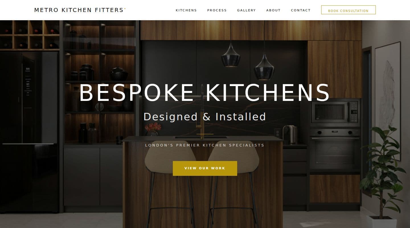 Metro Kitchen Fitters – Kitchen Fitters website, London